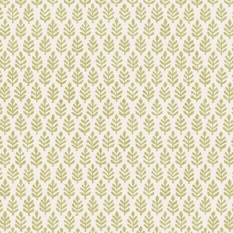 Folia Moss Printed Cotton Fabric