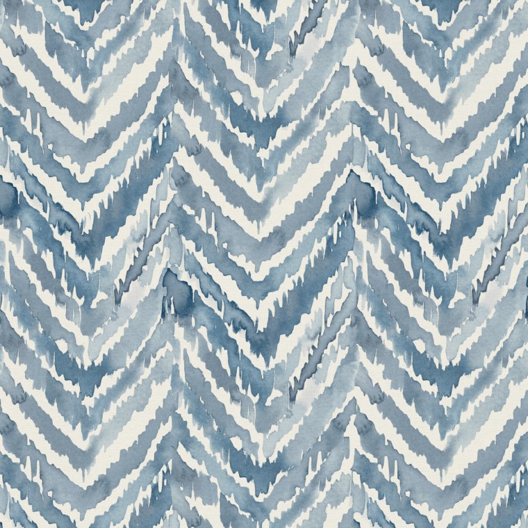 Kelim Ocean Printed Cotton Fabric