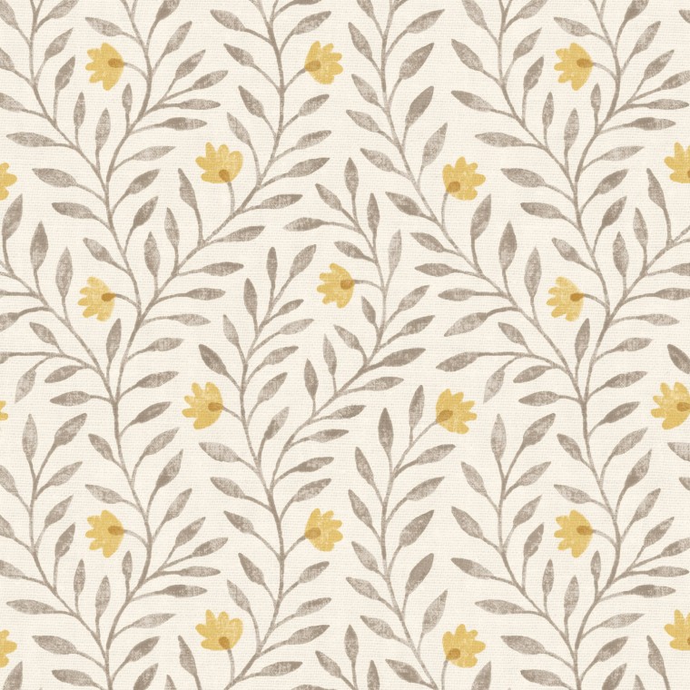 Yasmina Honey Printed Cotton Fabric