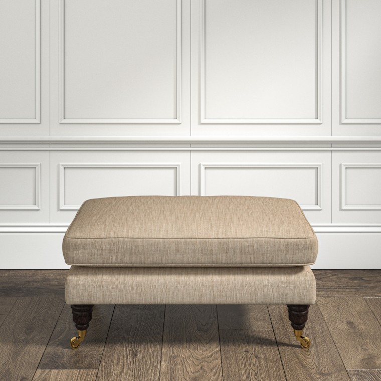 furniture bliss footstool kalinda sand plain lifestyle