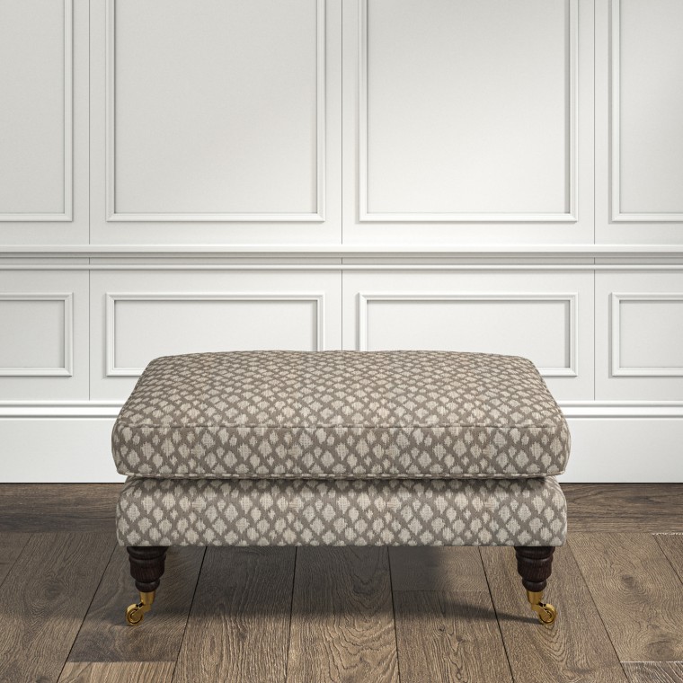 furniture bliss footstool nia taupe weave lifestyle