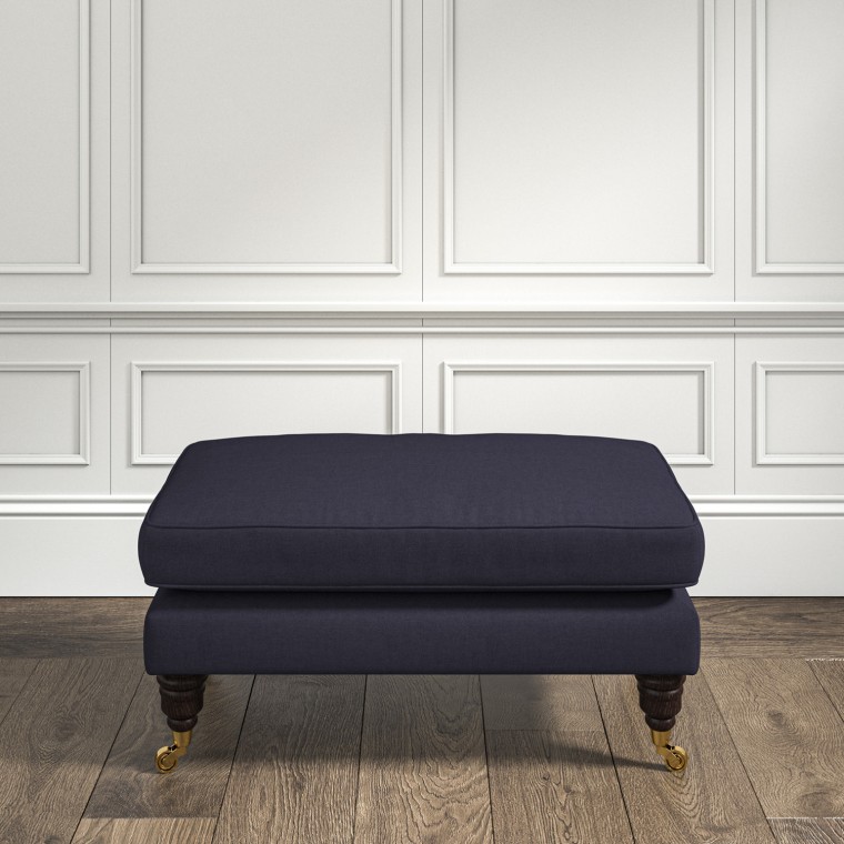 furniture bliss footstool shani indigo plain lifestyle