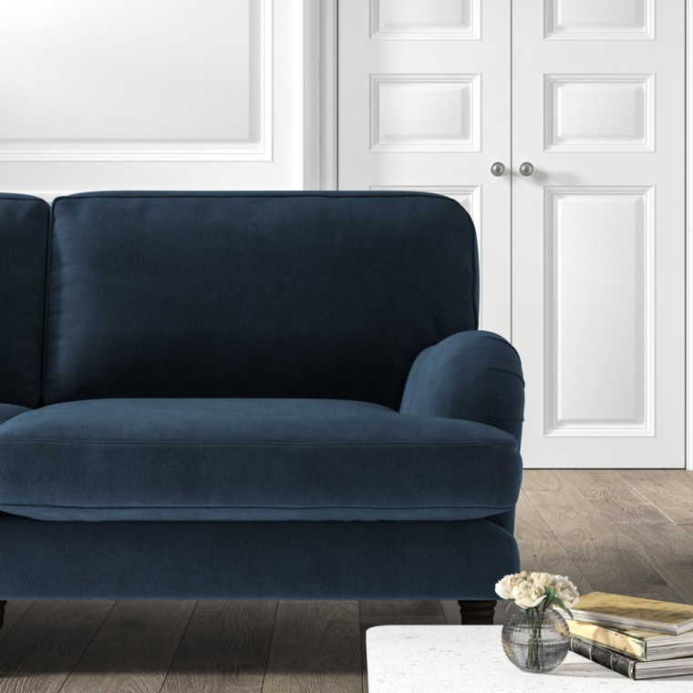 furniture bliss medium sofa cosmos indigo plain lifestyle