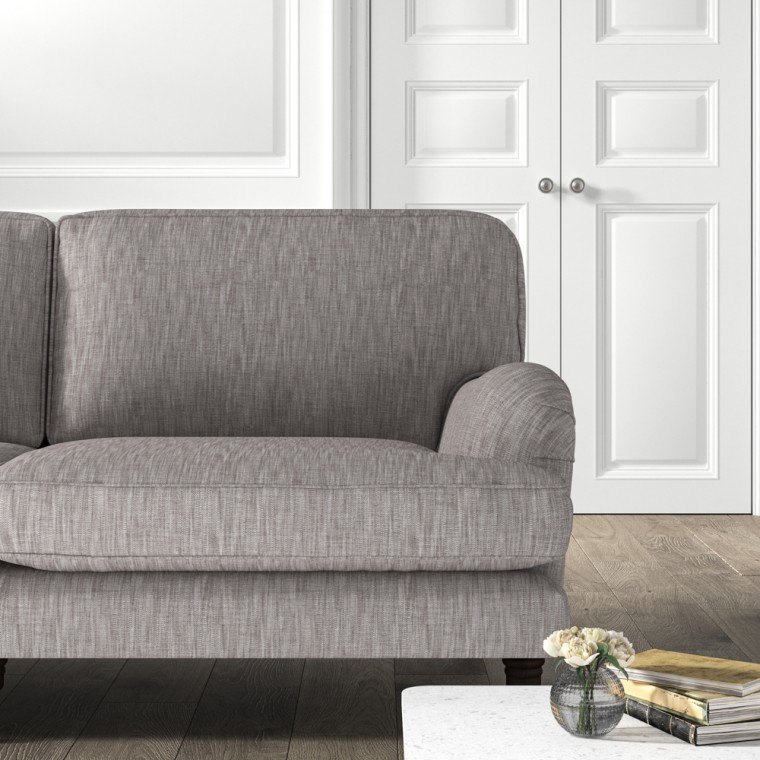 furniture bliss medium sofa kalinda taupe plain lifestyle