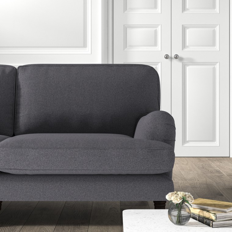 furniture bliss medium sofa viera indigo plain lifestyle