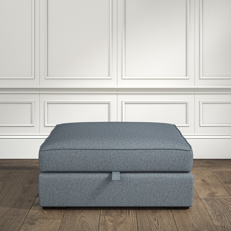 Cloud Storage Footstool Bisa Denim