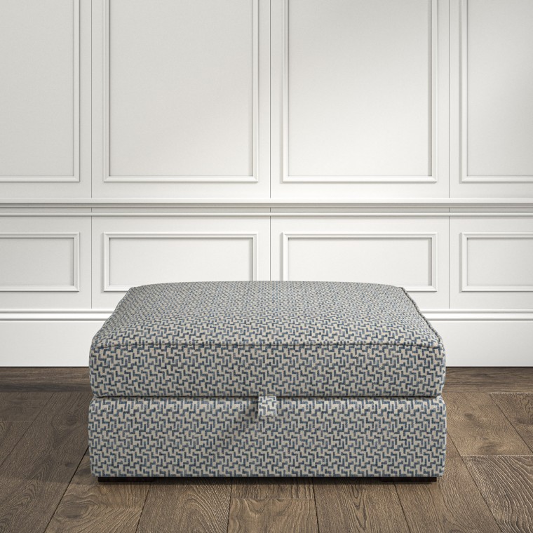 Cloud Storage Footstool Desta Denim