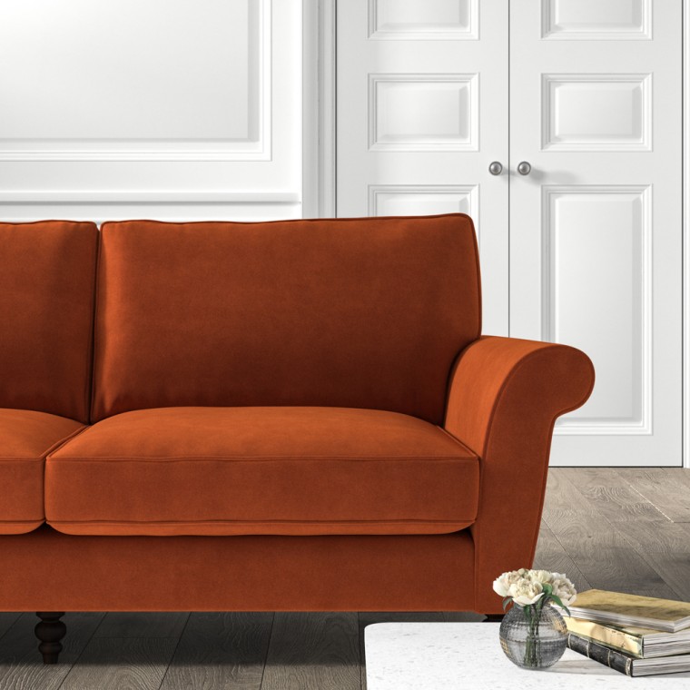 Ellery Sofa Cosmos Cinnabar