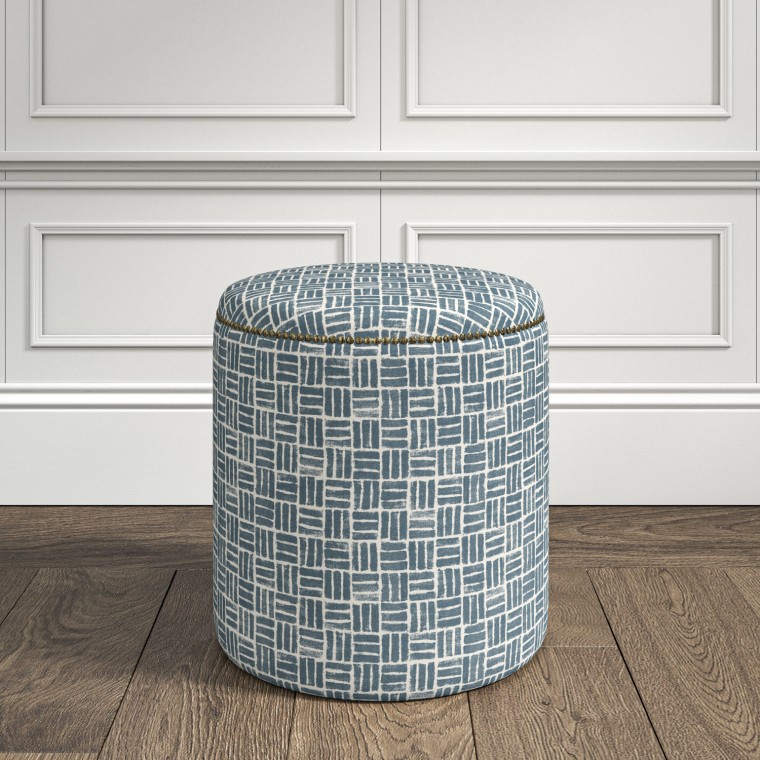 furniture malpaso footstool atlas denim print lifestyle