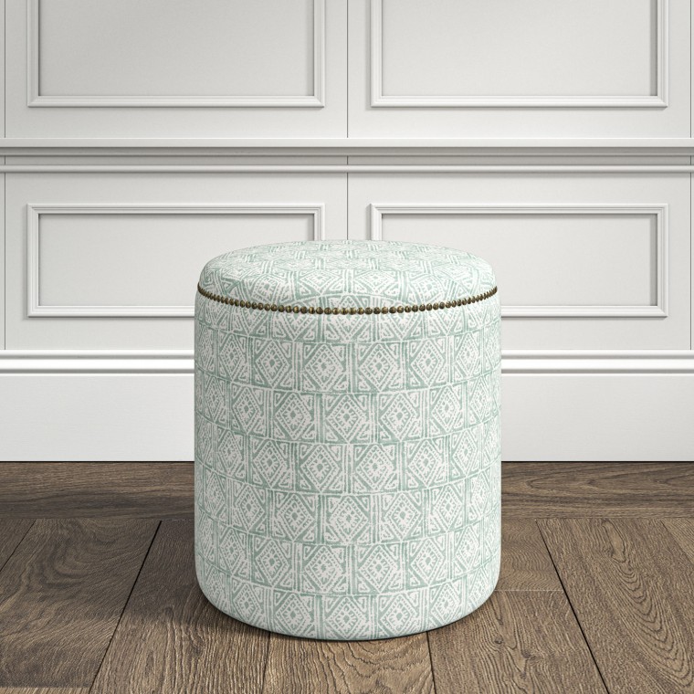 furniture malpaso footstool ellora mineral print lifestyle