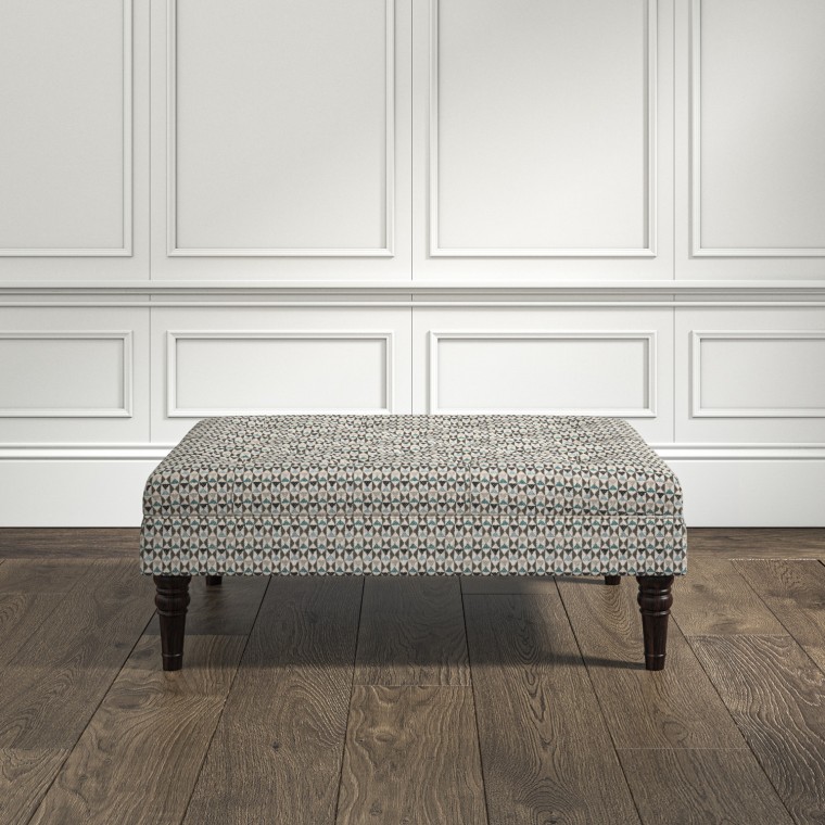 furniture monterey medium footstool nala aqua weave lifestyle