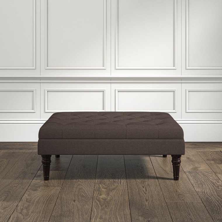 furniture monterey medium footstool shani espresso plain lifestyle