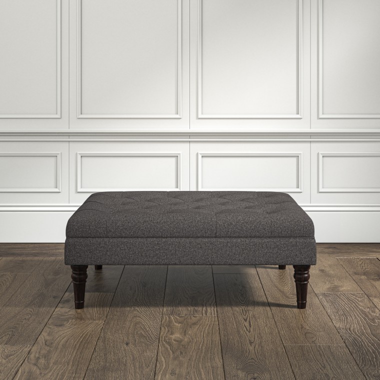 furniture monterey medium footstool viera charcoal plain lifestyle