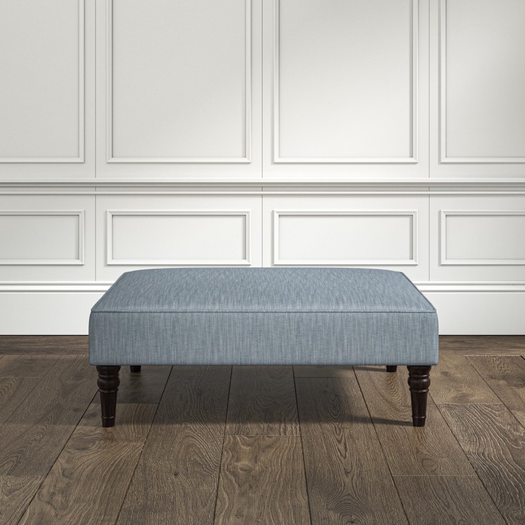 furniture savannah medium footstool amina denim plain lifestyle