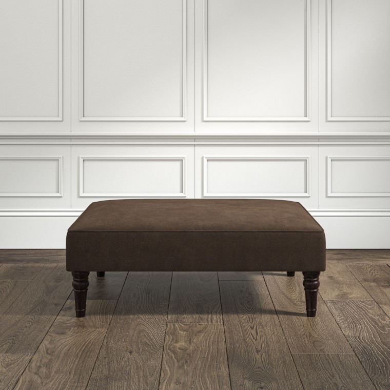 furniture savannah medium footstool cosmos espresso plain lifestyle