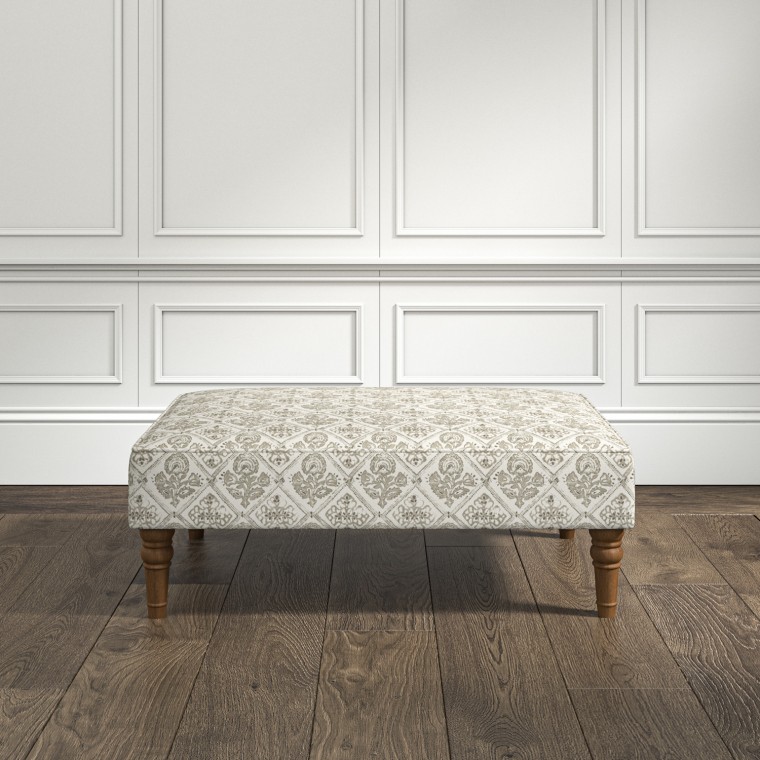 furniture savannah medium footstool watika pebble print lifestyle