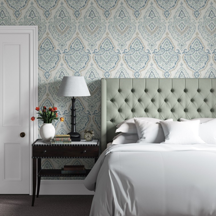 Bruton Headboard Shani Celadon