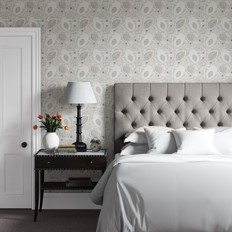 Kinsale Headboard Viera Fog 