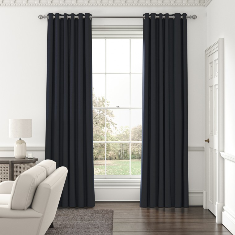 Bisa Indigo Curtains