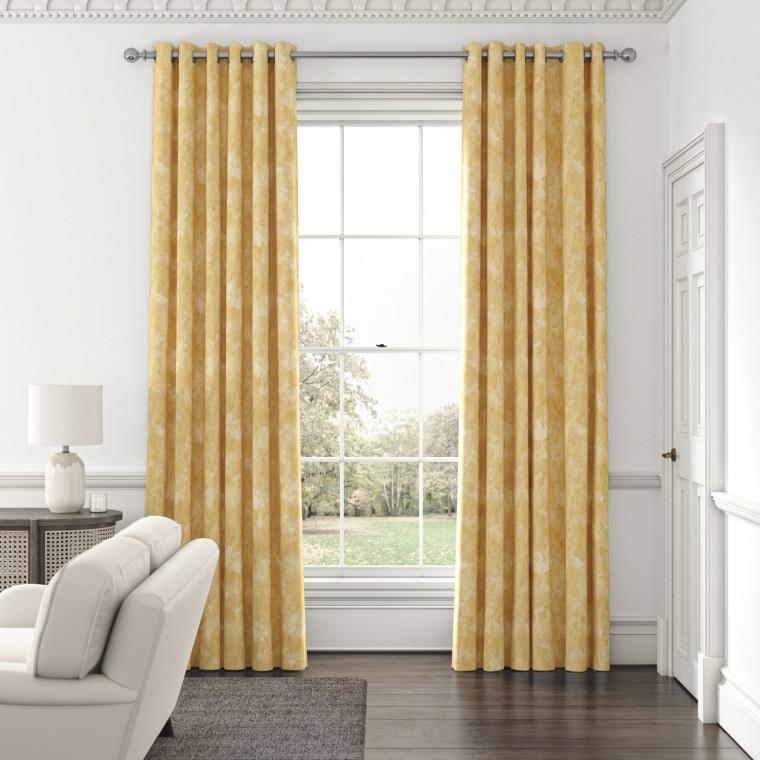 Namatha Ochre Curtains