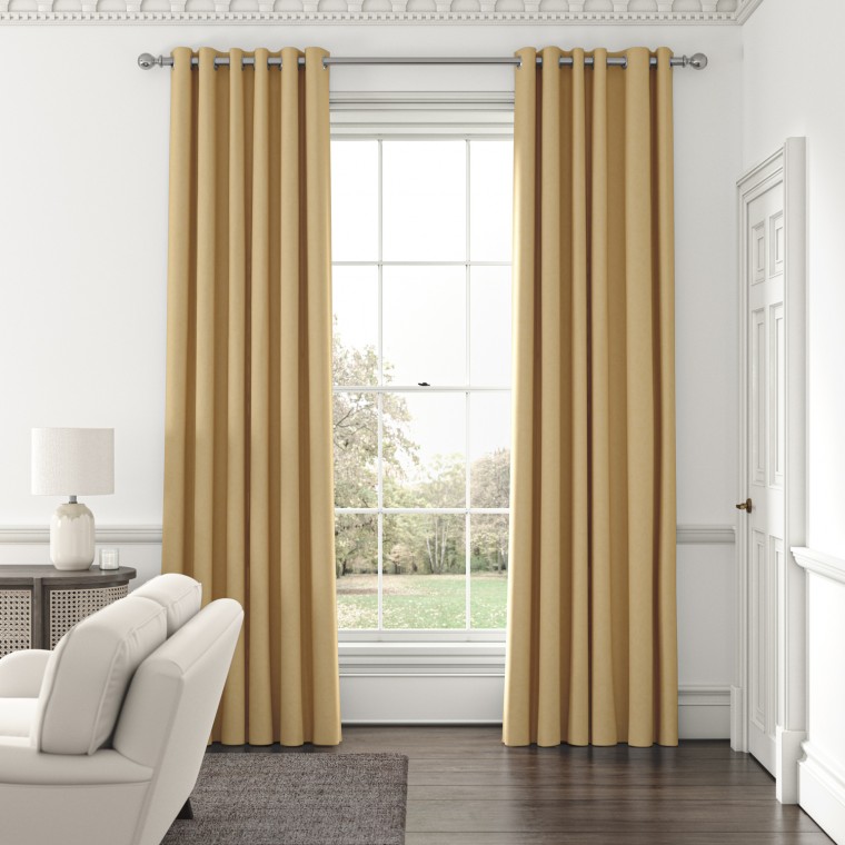 Shani Ochre Curtains