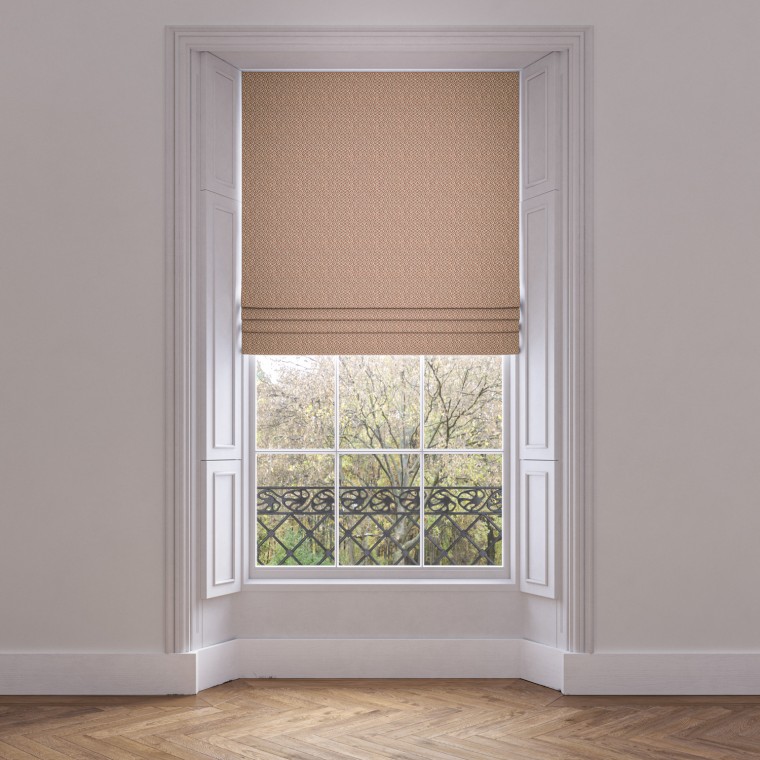 roman blind jina cinnabar weave lifestyle 1