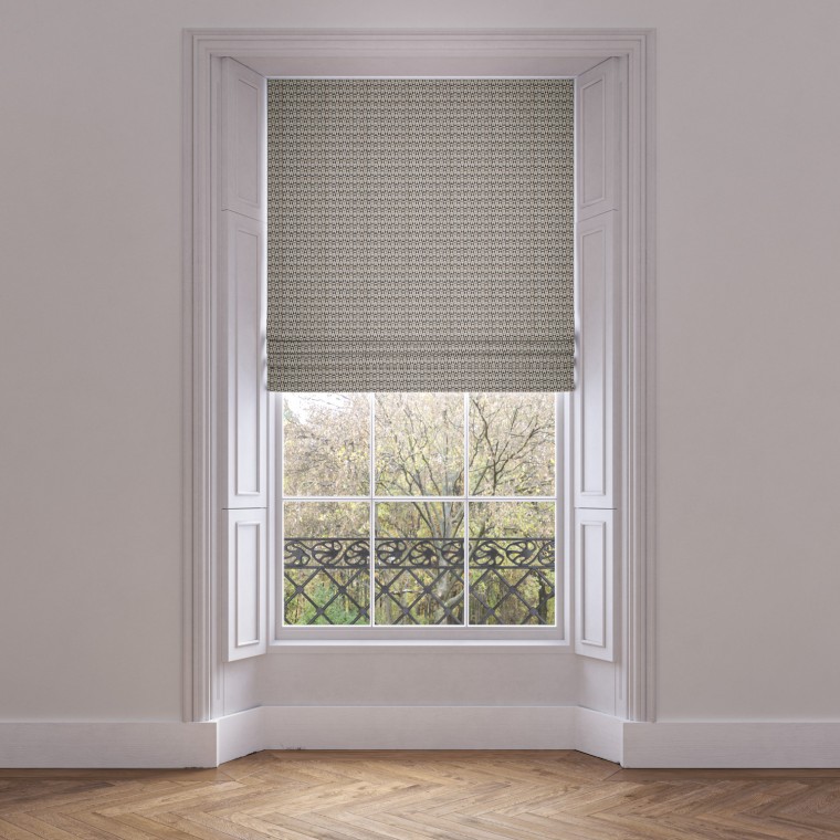 roman blind nala charcoal weave lifestyle 1