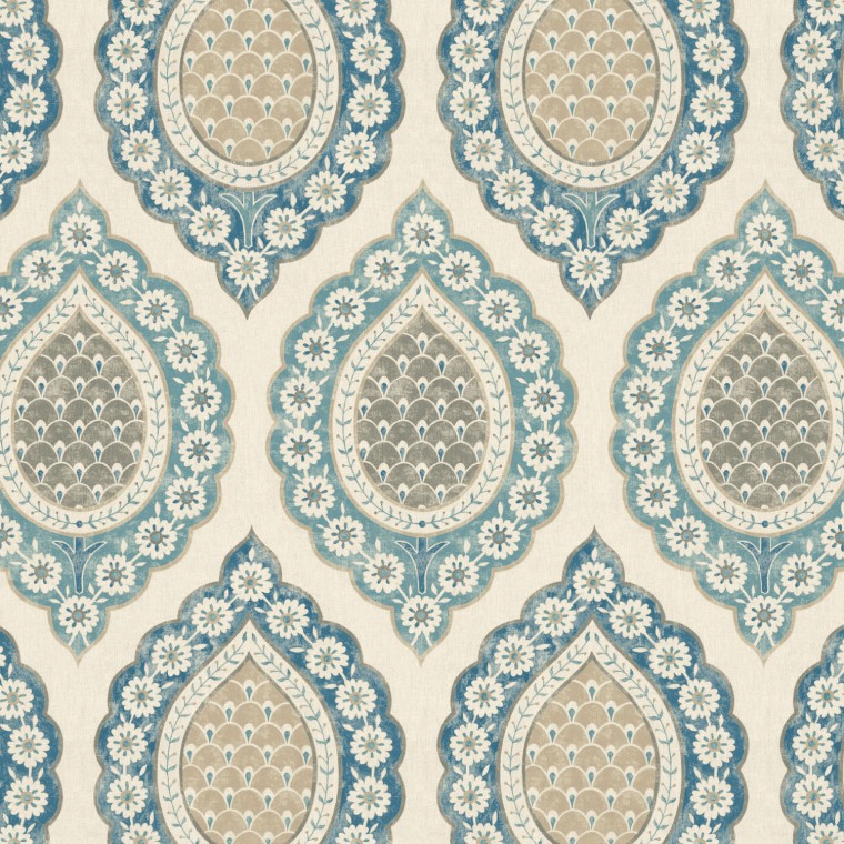 Wallpaper Indienne Lapis Flat