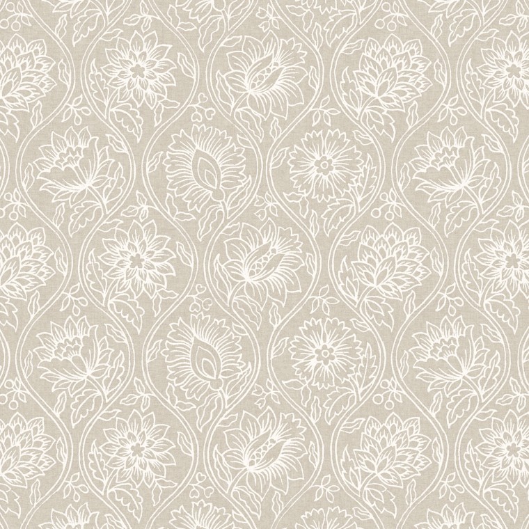 Lotus Linen Wallpaper