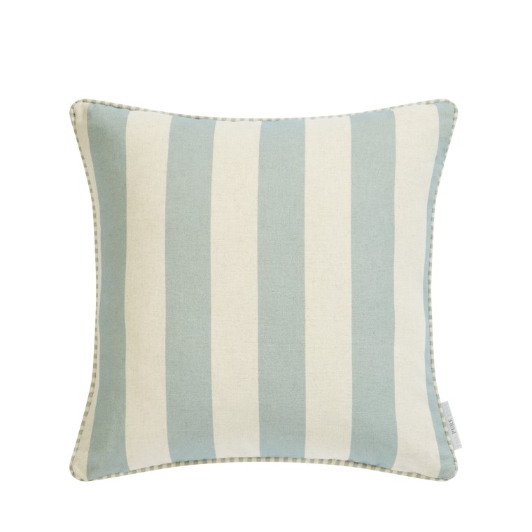 Capri Mist Printed Cotton Cushion 43cm x 43cm