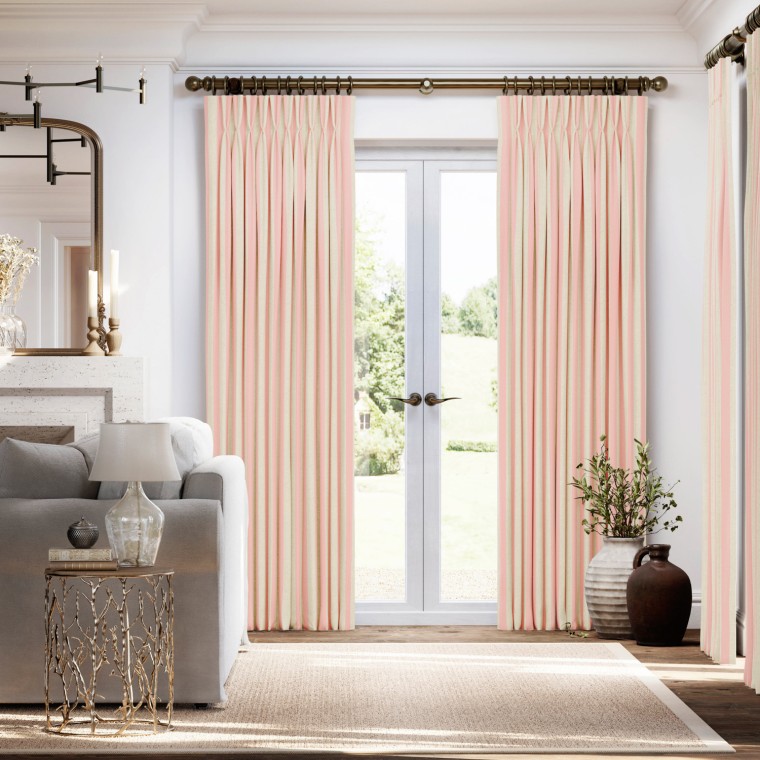Capri Blush Curtains