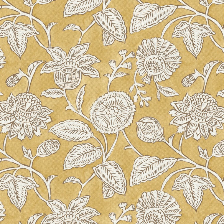 Chaitri Honey Printed Cotton Fabric