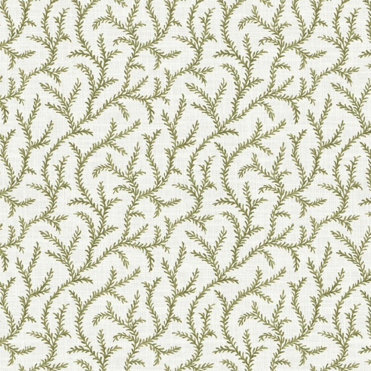 Inaya Moss Printed Cotton Fabric