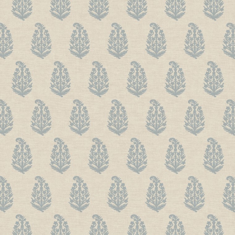 Indira Chambray Printed Cotton Fabric