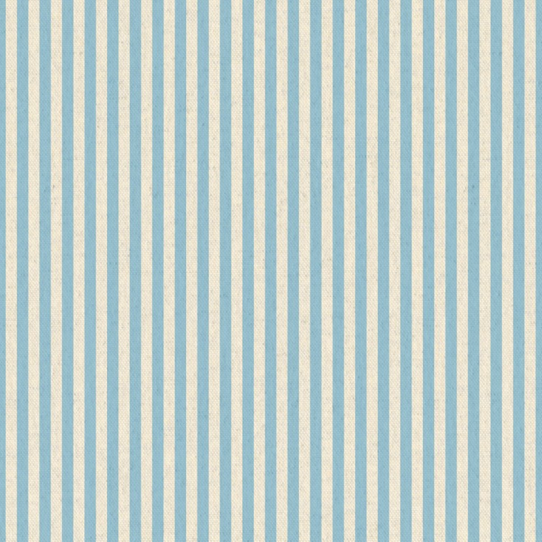 Ischia Aqua Printed Cotton Fabric