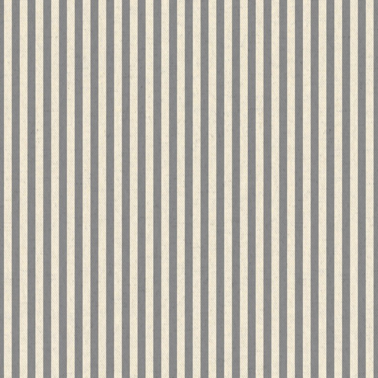 Ischia Charcoal Printed Cotton Fabric