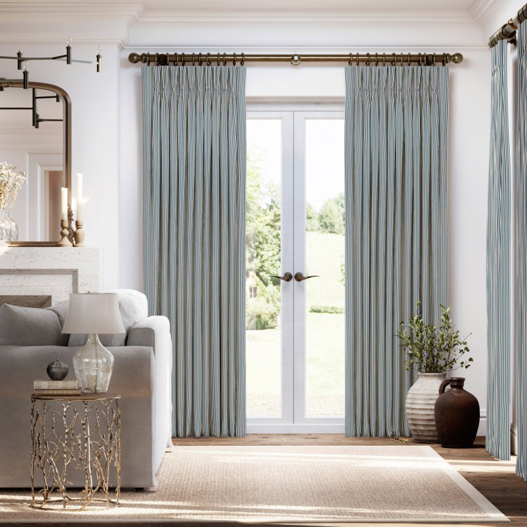 Ischia Indigo Curtains