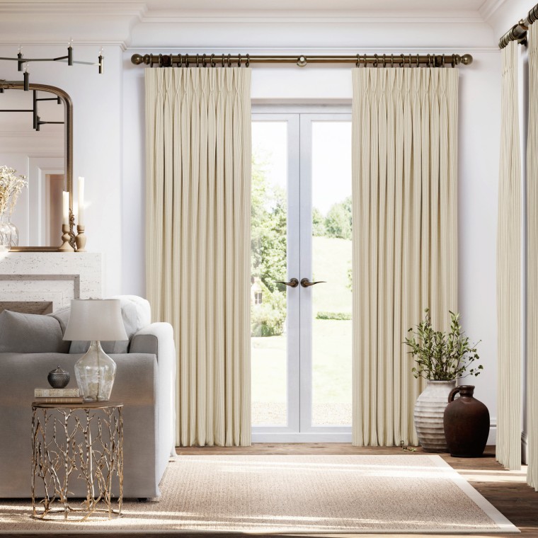 Ischia Taupe Curtains