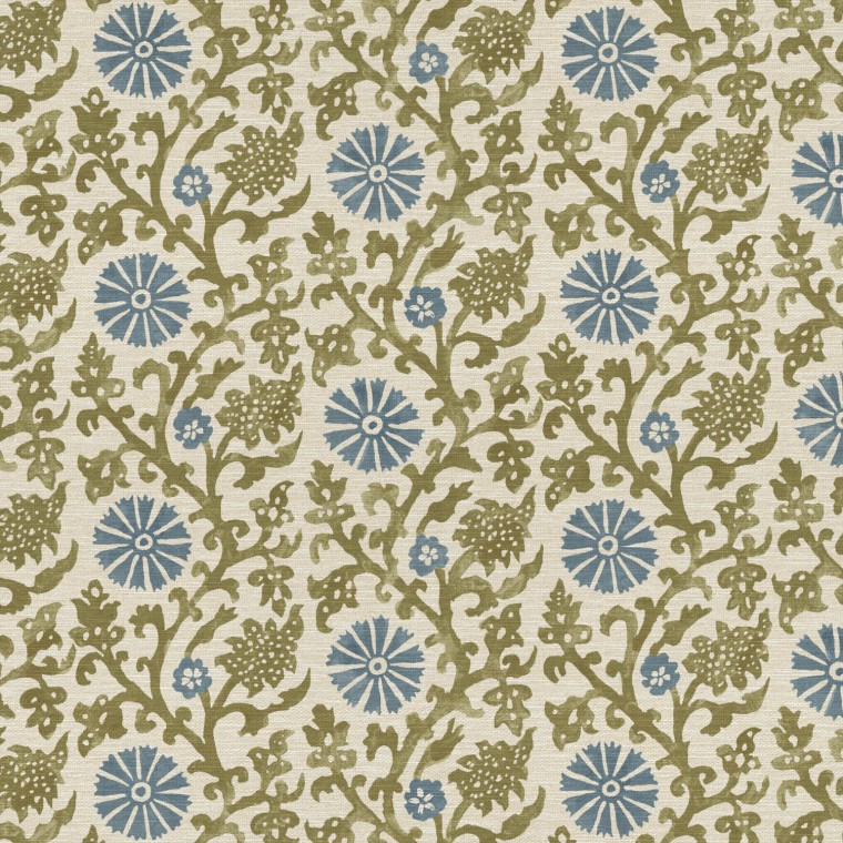 Mevlana Lake Printed Recycled Fabric