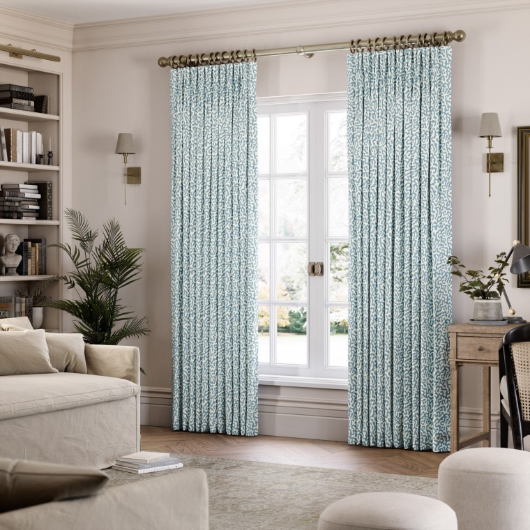 Pakko Blue Curtains