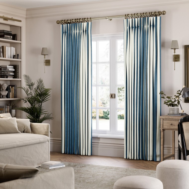 Rama Indigo Curtains