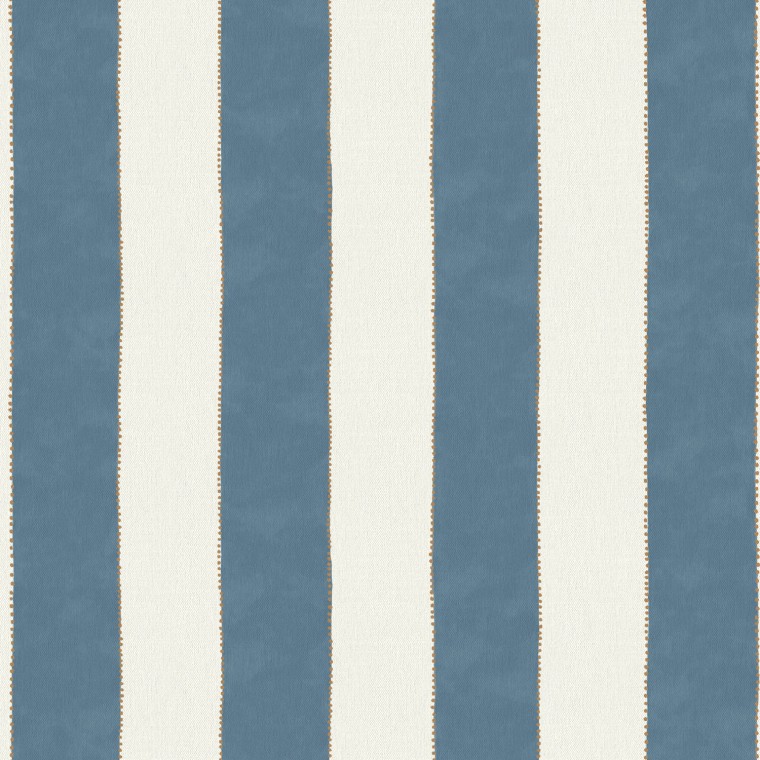 Rama Indigo Printed Cotton Fabric