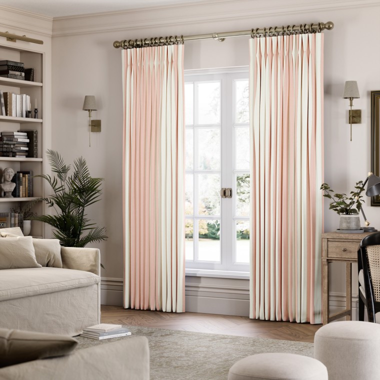 Rama Rose Curtains