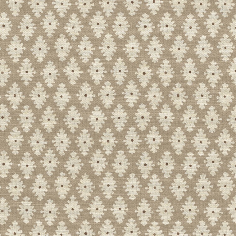 Sana Taupe Printed Recycled Fabric