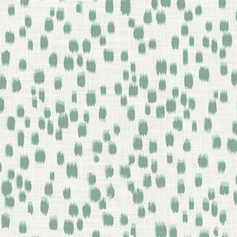 Sima Celadon Printed Cotton Fabric