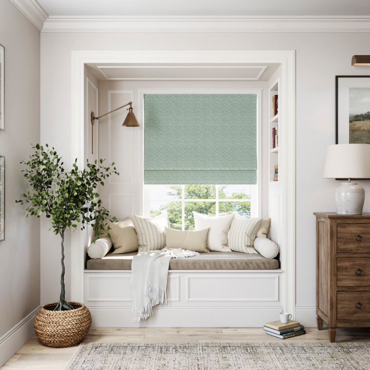 Wadi Teal Roman Blind Lifestyle