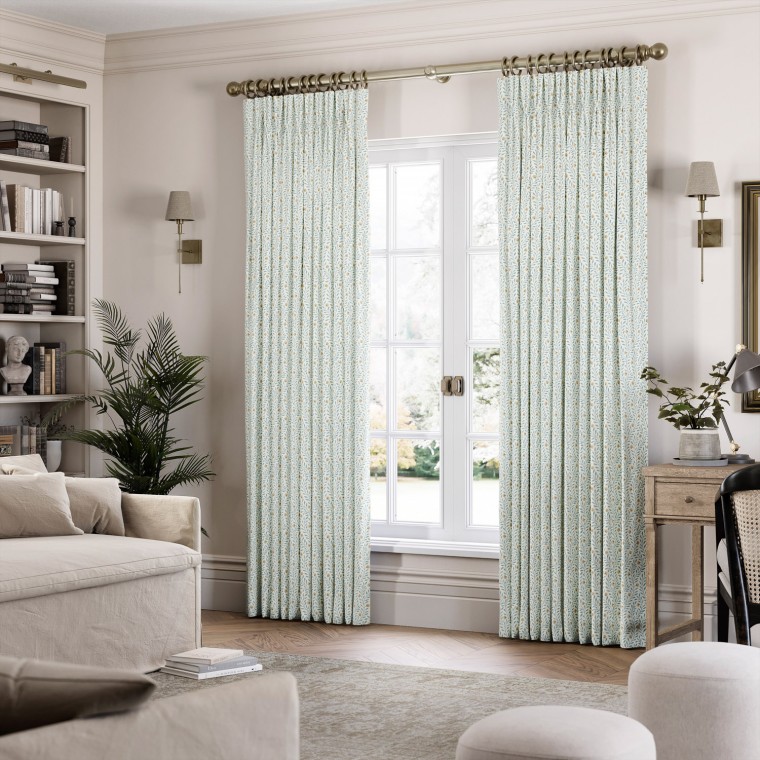 Yasmina Blue Curtains
