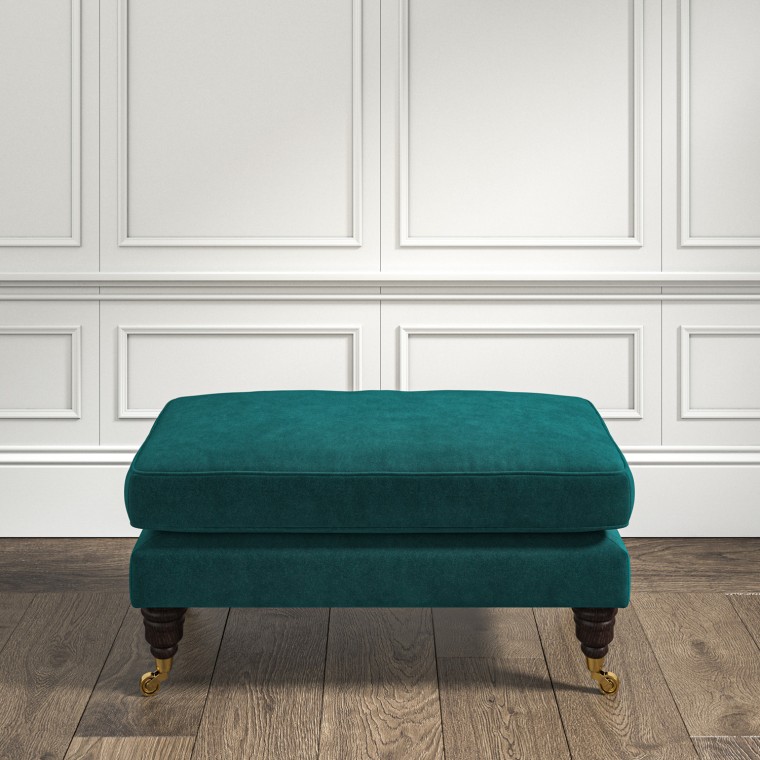 furniture bliss footstool cosmos jade plain lifestyle