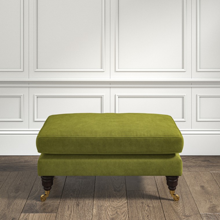 furniture bliss footstool cosmos moss plain lifestyle