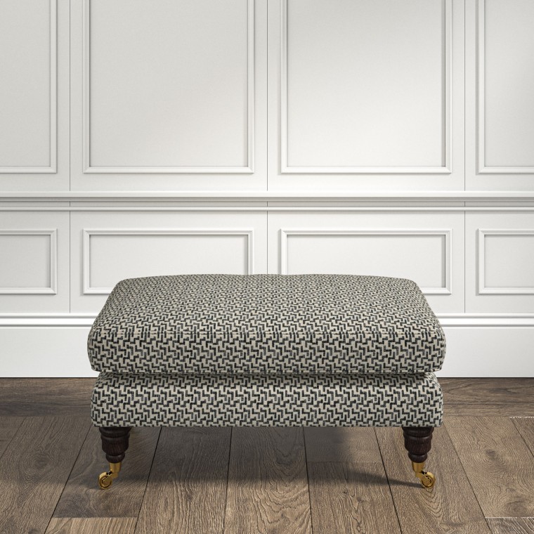 furniture bliss footstool desta charcoal weave lifestyle